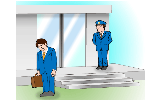 出入り口に管理人を置く