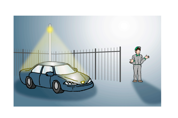 駐車場照明設備